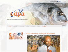 Tablet Screenshot of cdpa-int.com